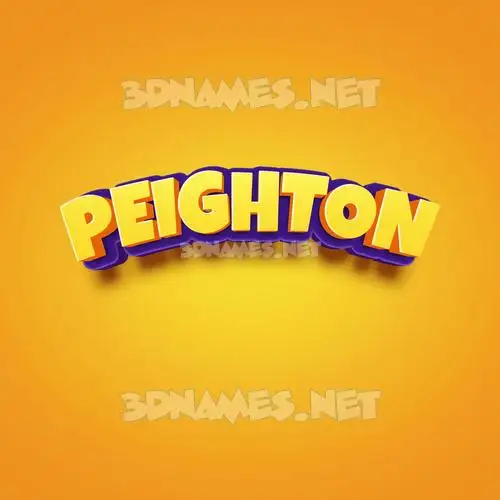 peighton in Orange Toon style - 3D name wallpaper peighton in Orange Toon style - 3D name wallpaper