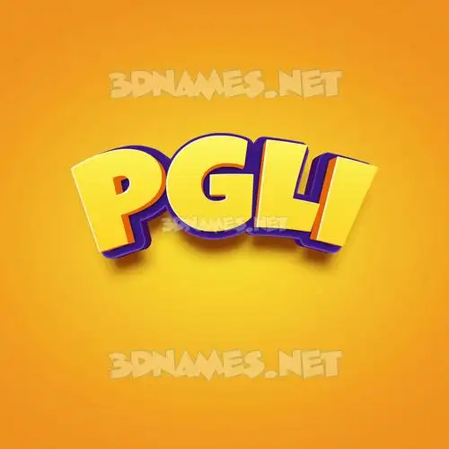 pgli in Orange Toon style - 3D name wallpaper pgli in Orange Toon style - 3D name wallpaper