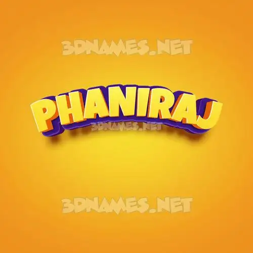 phaniraj in Orange Toon style - 3D name wallpaper phaniraj in Orange Toon style - 3D name wallpaper