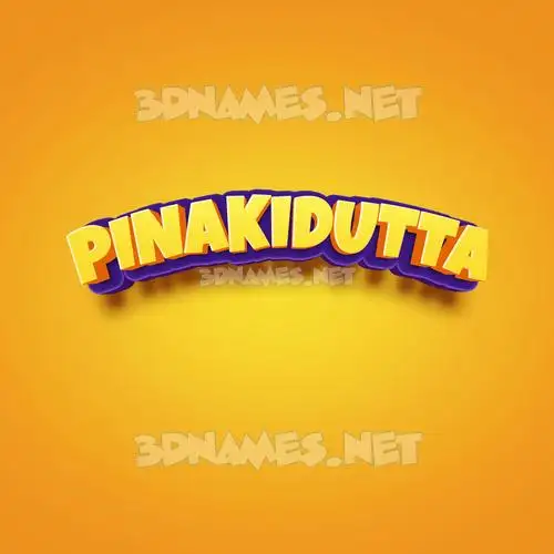 pinakidutta in Orange Toon style - 3D name wallpaper pinakidutta in Orange Toon style - 3D name wallpaper