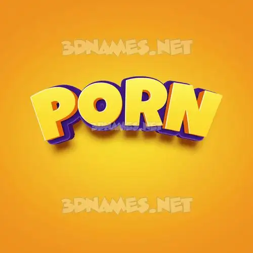 porn in Orange Toon style - 3D name wallpaper porn in Orange Toon style - 3D name wallpaper