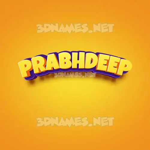 prabhdeep in Orange Toon style - 3D name wallpaper prabhdeep in Orange Toon style - 3D name wallpaper