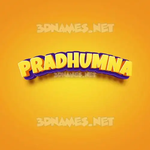 pradhumna in Orange Toon style - 3D name wallpaper pradhumna in Orange Toon style - 3D name wallpaper