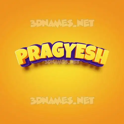 pragyesh in Orange Toon style - 3D name wallpaper pragyesh in Orange Toon style - 3D name wallpaper