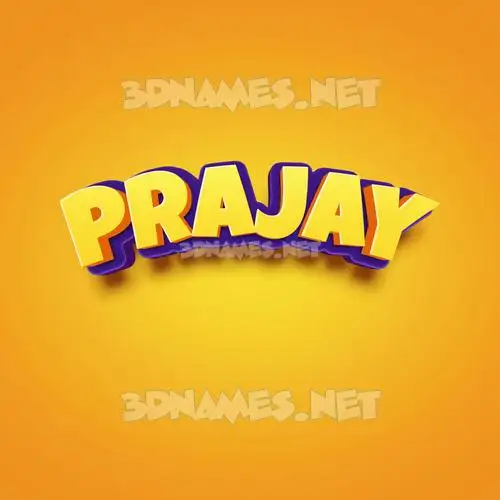 prajay in Orange Toon style - 3D name wallpaper prajay in Orange Toon style - 3D name wallpaper