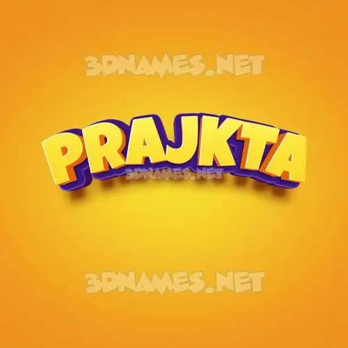 prajkta in Orange Toon style - 3D name wallpaper prajkta in Orange Toon style - 3D name wallpaper