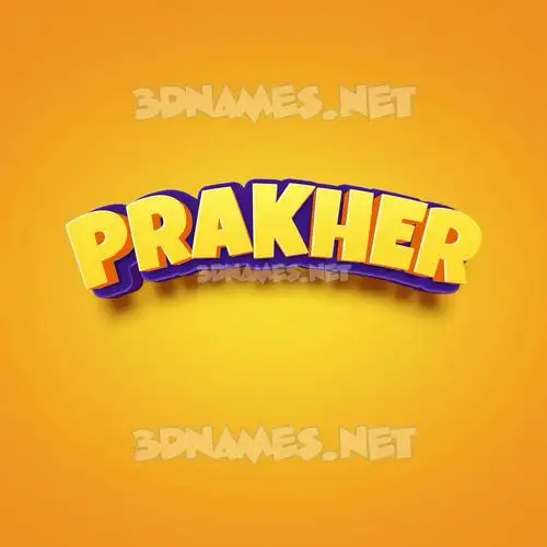 prakher in Orange Toon style - 3D name wallpaper prakher in Orange Toon style - 3D name wallpaper