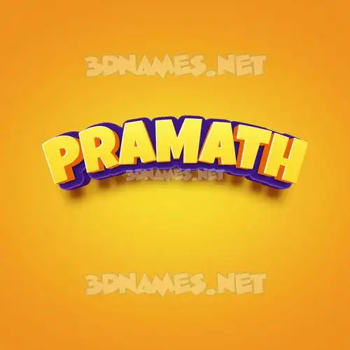 pramath in Orange Toon style - 3D name wallpaper pramath in Orange Toon style - 3D name wallpaper