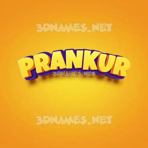 prankur in Orange Toon style - 3D name wallpaper prankur in Orange Toon style - 3D name wallpaper