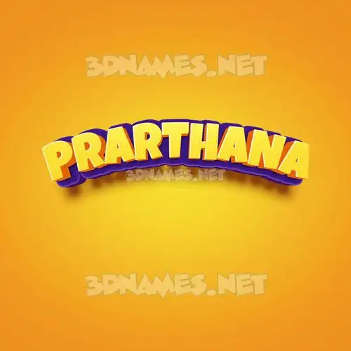 prarthana in Orange Toon style - 3D name wallpaper prarthana in Orange Toon style - 3D name wallpaper