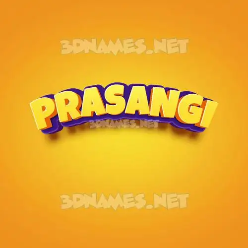 prasangi in Orange Toon style - 3D name wallpaper prasangi in Orange Toon style - 3D name wallpaper