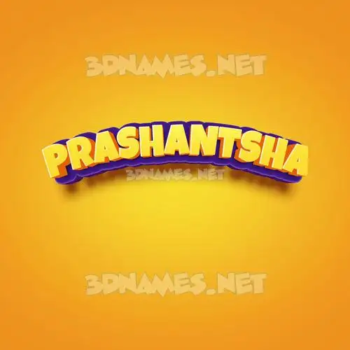 prashantsha in Orange Toon style - 3D name wallpaper prashantsha in Orange Toon style - 3D name wallpaper