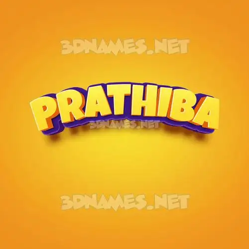 prathiba in Orange Toon style - 3D name wallpaper prathiba in Orange Toon style - 3D name wallpaper
