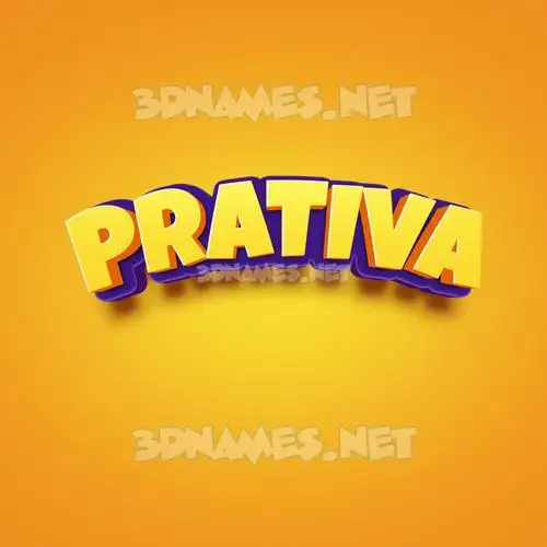 prativa in Orange Toon style - 3D name wallpaper prativa in Orange Toon style - 3D name wallpaper