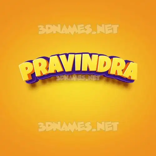 pravindra in Orange Toon style - 3D name wallpaper pravindra in Orange Toon style - 3D name wallpaper