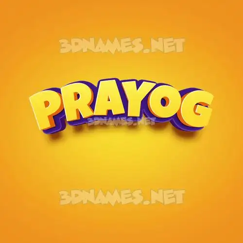 prayog in Orange Toon style - 3D name wallpaper prayog in Orange Toon style - 3D name wallpaper