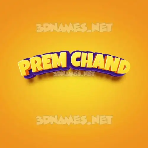 prem chand in Orange Toon style - 3D name wallpaper prem chand in Orange Toon style - 3D name wallpaper