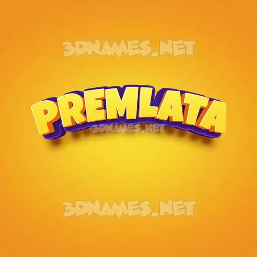premlata in Orange Toon style - 3D name wallpaper premlata in Orange Toon style - 3D name wallpaper