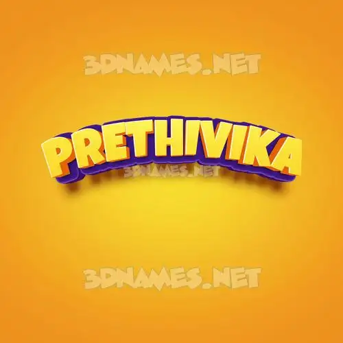 prethivika in Orange Toon style - 3D name wallpaper prethivika in Orange Toon style - 3D name wallpaper