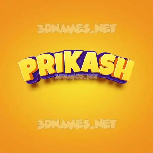 prikash in Orange Toon style - 3D name wallpaper prikash in Orange Toon style - 3D name wallpaper