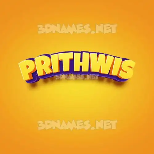 prithwis in Orange Toon style - 3D name wallpaper prithwis in Orange Toon style - 3D name wallpaper