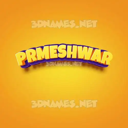 prmeshwar in Orange Toon style - 3D name wallpaper prmeshwar in Orange Toon style - 3D name wallpaper