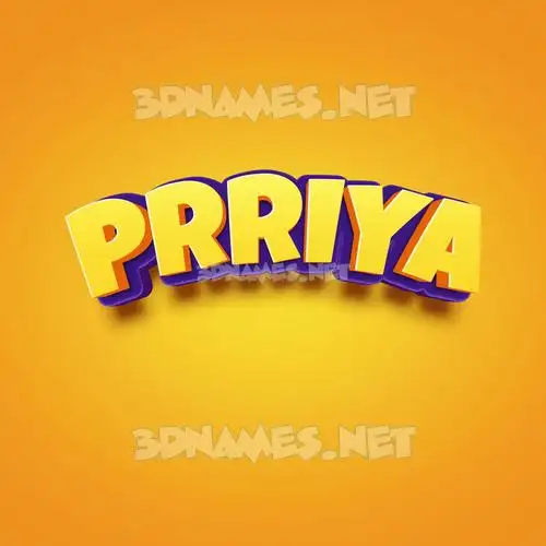 prriya in Orange Toon style - 3D name wallpaper prriya in Orange Toon style - 3D name wallpaper