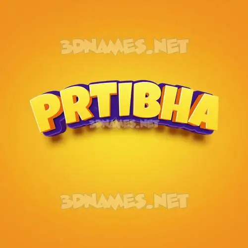 prtibha in Orange Toon style - 3D name wallpaper prtibha in Orange Toon style - 3D name wallpaper