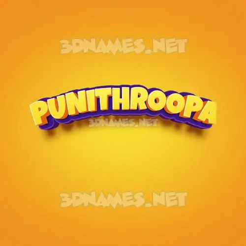 punithroopa in Orange Toon style - 3D name wallpaper punithroopa in Orange Toon style - 3D name wallpaper