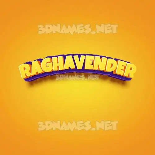 raghavender in Orange Toon style - 3D name wallpaper raghavender in Orange Toon style - 3D name wallpaper
