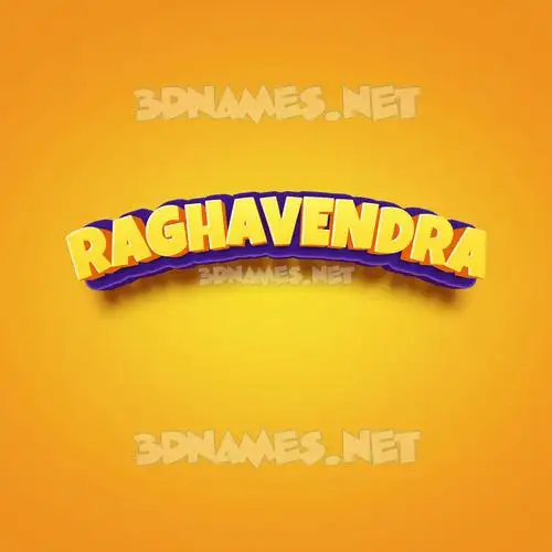 raghavendra in Orange Toon style - 3D name wallpaper raghavendra in Orange Toon style - 3D name wallpaper