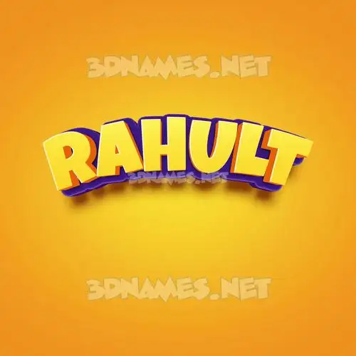 rahult in Orange Toon style - 3D name wallpaper rahult in Orange Toon style - 3D name wallpaper