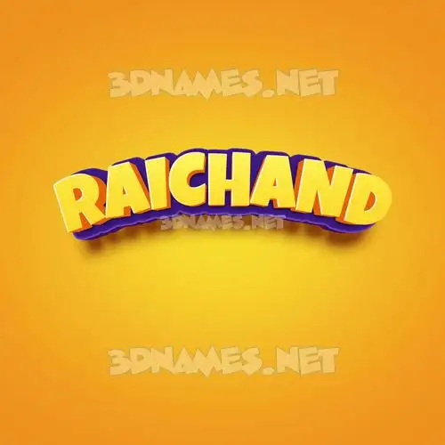 raichand in Orange Toon style - 3D name wallpaper raichand in Orange Toon style - 3D name wallpaper
