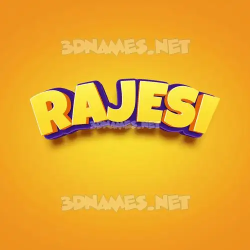 rajesi in Orange Toon style - 3D name wallpaper rajesi in Orange Toon style - 3D name wallpaper