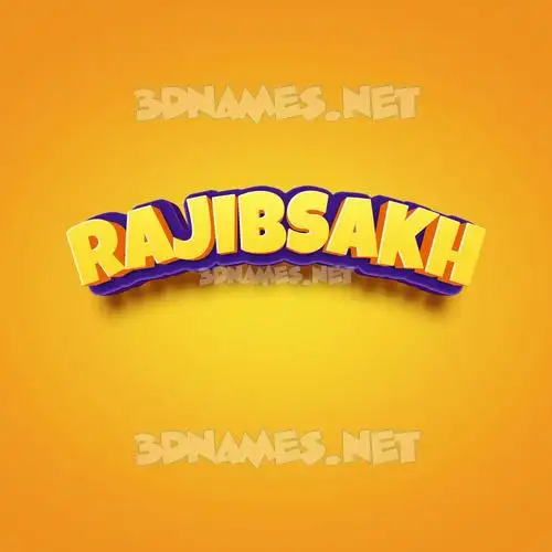 rajibsakh in Orange Toon style - 3D name wallpaper rajibsakh in Orange Toon style - 3D name wallpaper