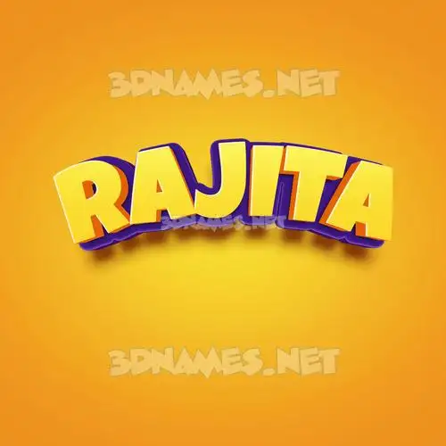 rajita in Orange Toon style - 3D name wallpaper rajita in Orange Toon style - 3D name wallpaper