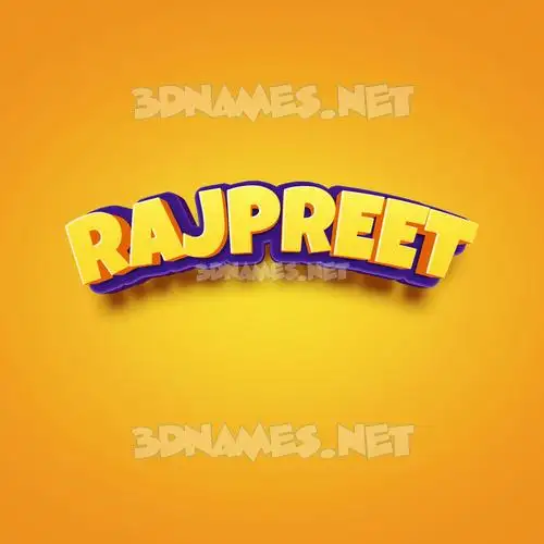 rajpreet in Orange Toon style - 3D name wallpaper rajpreet in Orange Toon style - 3D name wallpaper