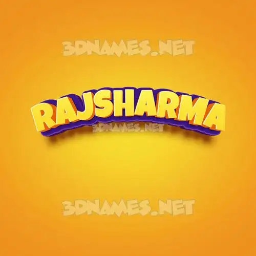 rajsharma in Orange Toon style - 3D name wallpaper rajsharma in Orange Toon style - 3D name wallpaper
