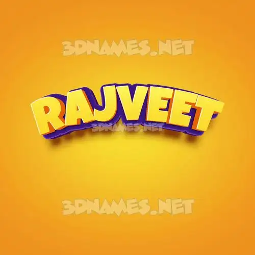 rajveet in Orange Toon style - 3D name wallpaper rajveet in Orange Toon style - 3D name wallpaper