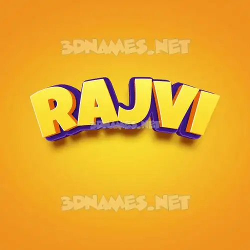 rajvi in Orange Toon style - 3D name wallpaper rajvi in Orange Toon style - 3D name wallpaper