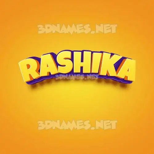 rashika in Orange Toon style - 3D name wallpaper rashika in Orange Toon style - 3D name wallpaper