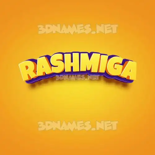 rashmiga in Orange Toon style - 3D name wallpaper rashmiga in Orange Toon style - 3D name wallpaper