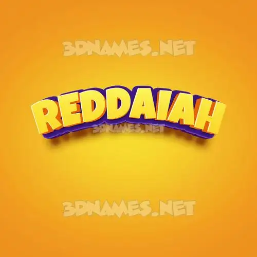 reddaiah in Orange Toon style - 3D name wallpaper reddaiah in Orange Toon style - 3D name wallpaper