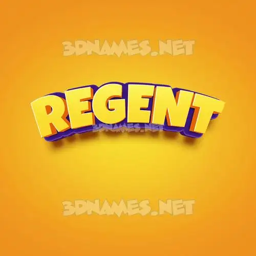 regent in Orange Toon style - 3D name wallpaper regent in Orange Toon style - 3D name wallpaper