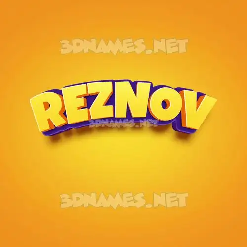reznov in Orange Toon style - 3D name wallpaper reznov in Orange Toon style - 3D name wallpaper