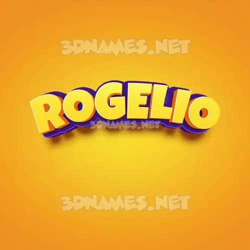 rogelio in Orange Toon style - 3D name wallpaper rogelio in Orange Toon style - 3D name wallpaper