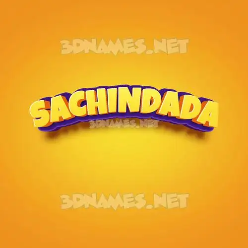 sachindada in Orange Toon style - 3D name wallpaper sachindada in Orange Toon style - 3D name wallpaper