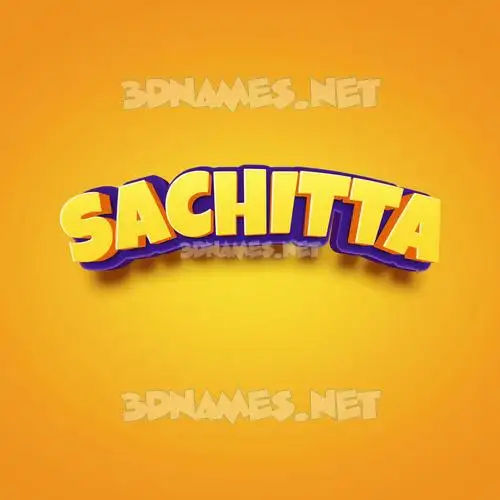 sachitta in Orange Toon style - 3D name wallpaper sachitta in Orange Toon style - 3D name wallpaper