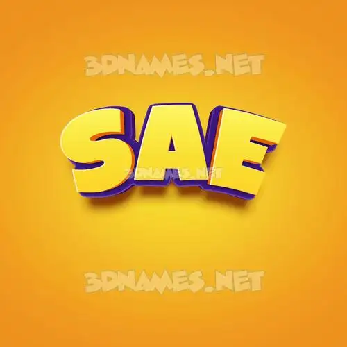 sae in Orange Toon style - 3D name wallpaper sae in Orange Toon style - 3D name wallpaper