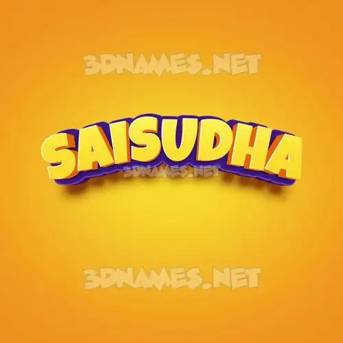 saisudha in Orange Toon style - 3D name wallpaper saisudha in Orange Toon style - 3D name wallpaper